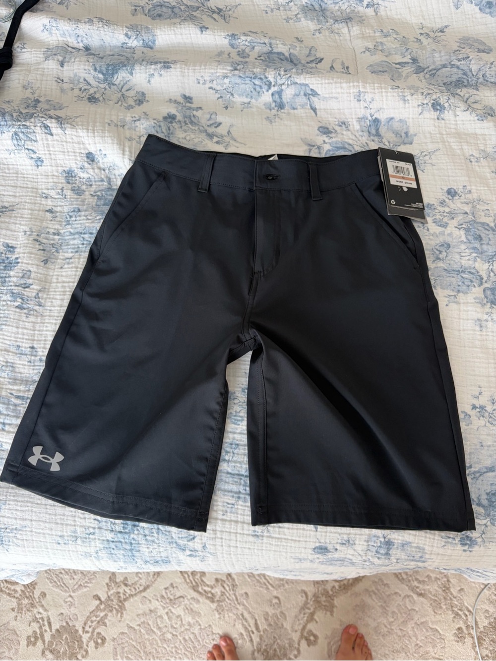 Under Armour Black Performance Boys' Shorts